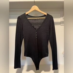 Abercrombie Long Sleeve Bodysuit